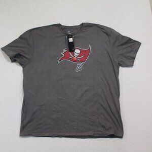 Fanatics Men Gray Tee Shirt Tampa Bay Bucaneers Grinhowski 87 Size 3XL